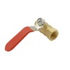 BesNPT Brass 3/8" NPT Shut-Off Ball Valve with 3/8" Hose