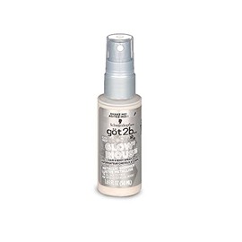 got2b GLOW'RIOUS Metallic Shimmer Hair Glitter & Body Glitter Duel Spray 1.69oz (Silver)