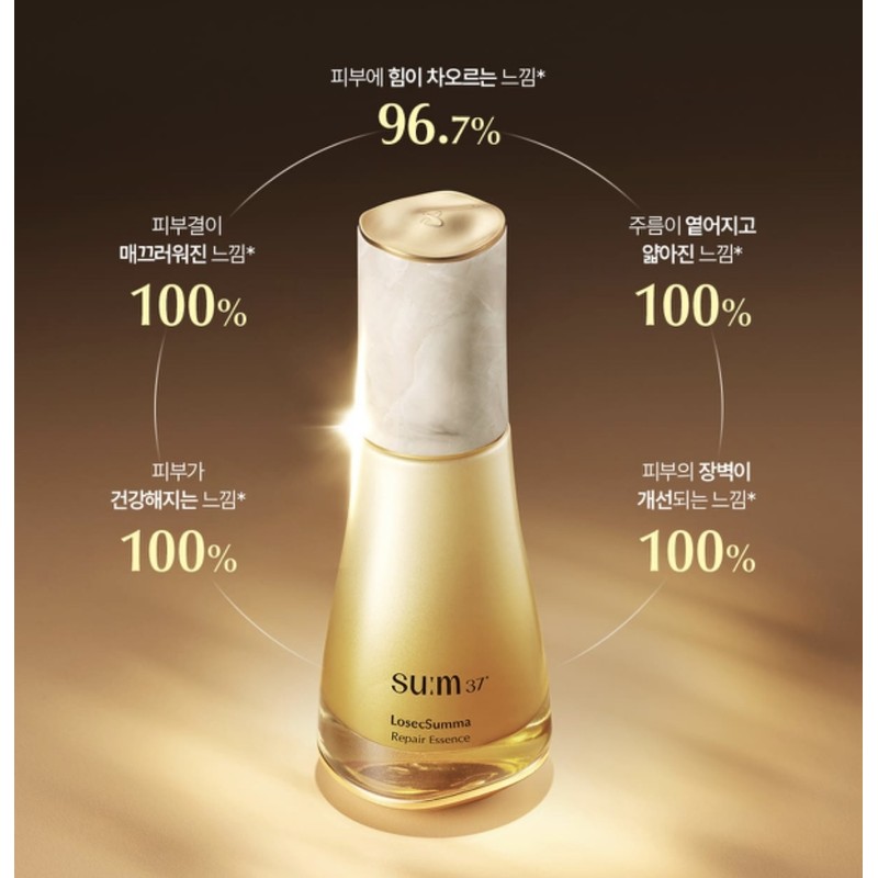 Su:m37 Degrees Rosique Summa Repair Essence Large Capacity Special Set
