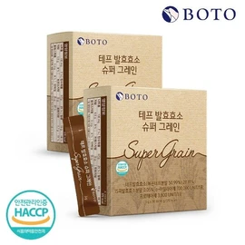 Bottu 보뚜 테프 발효효소 슈퍼 그레인 30포 x 2박스 Bottu Teff Fermented Enzyme Super Grain 30 Pouches x 2 Boxes