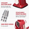 Rotary Cheese Grater with Handle Kitchen Shredder Slicer Grater Slicer