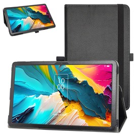 MAMA MOUTH for TCL NXTPAPER 11 Case,PU Leather Folio 2-Folding Stand Cover for TCL NXTPAPER 11 inch Tablet 2023 Tablet,Black