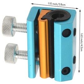 Motorcycle Aluminium Cable Lube Tool Cable Lubrication Wire Oiler Motorbike Brake Line Cable Refueling Lubrication（Blue）