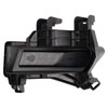 TRQ Front Left Fog Light Hole Cover Black Drivers Side