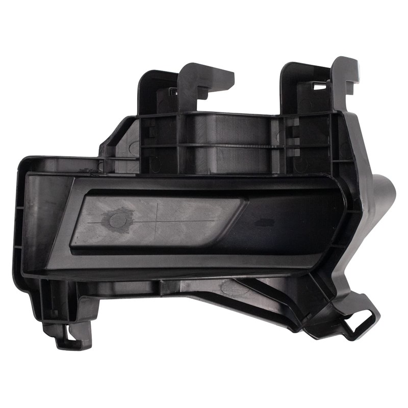 TRQ Front Left Fog Light Hole Cover Black Drivers Side