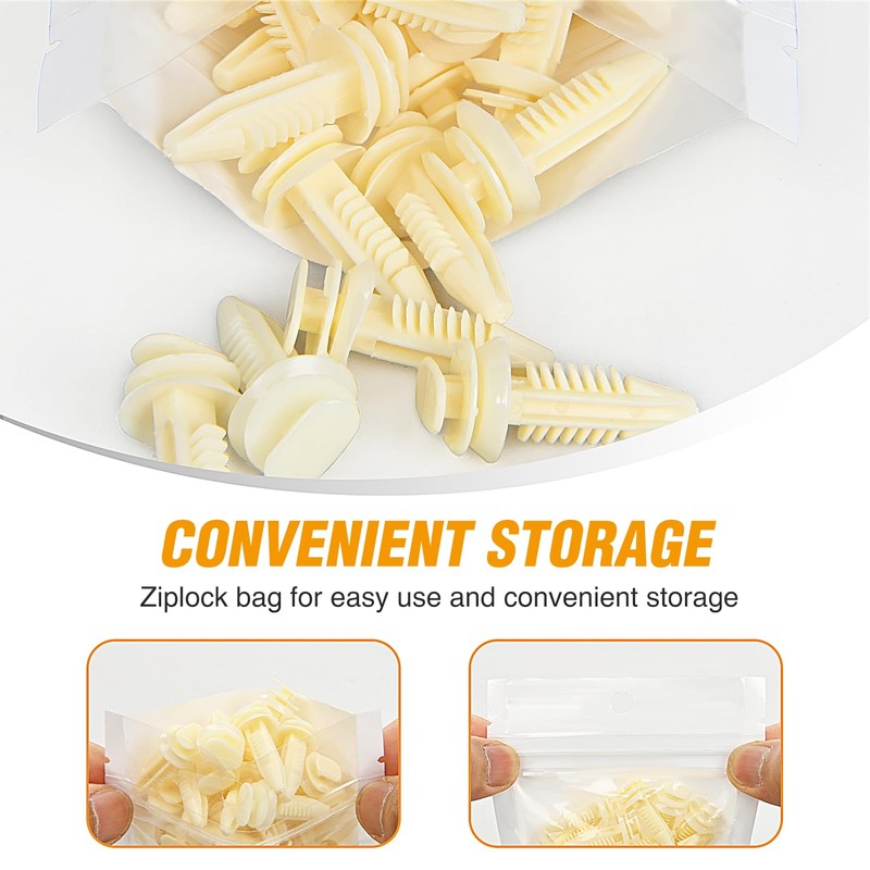 GOOACC 20PCS Fuel Line Retaining Clips 5/16 in.and 3/8 in.