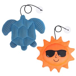 PetPalace 2 Pack Hot Tub Scum Absorber, Reusable Hot Tub Floating Sponge Absorber Cleaner, Hot Tub Accessories Absorb Oil & Dirt to Keep Your Hot Tub Water Clean and Clear