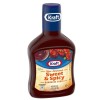 Kraft Sweet & Spicy Slow-Simmered BBQ Barbecue Sauce (18 oz
