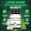 Satoomi Lions Mane Supplement Capsules with Ashwagandha Supplement - 270