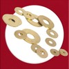 M6 x 18mm Brass Penny Washers DIN9021 (Pack of 10)