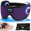 LC-dolida LC-dolida Sleep Headphones, White Noise Bluetooth Sleep Mask 3D