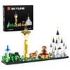 Ubrixmen Architecture Skyline Collection Building Kit with Master Sword, Misty