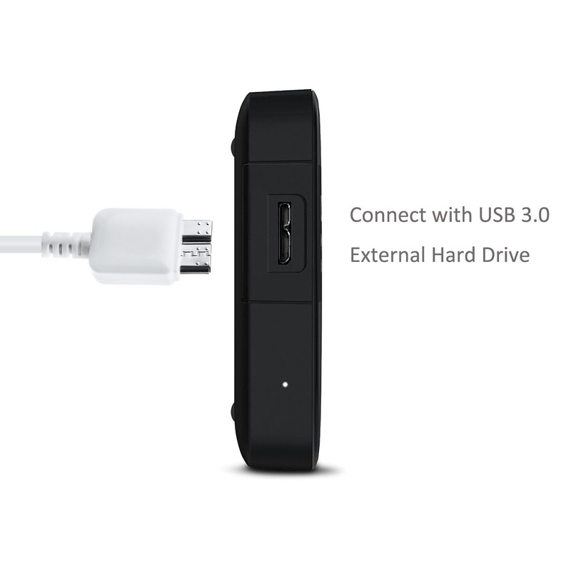 Aprelco White USB 3.0 Data Sync PC Cord Cable Lead