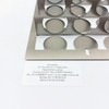 Vertical Stainless Steel Capsule Holder for 18 Nespresso Coffee Capsules