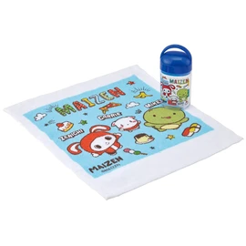 Skater OA5AG-A Antibacterial Hot Towel Set with Case, Maizen Sisters 23, Made in Japan, 12.6 x 12.0 inches (32 x 30.5 cm)