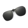 Whatif Sunglasses, Clip-on UV400 Sunglasses, Polarized Lenses, For Wearing Glasses