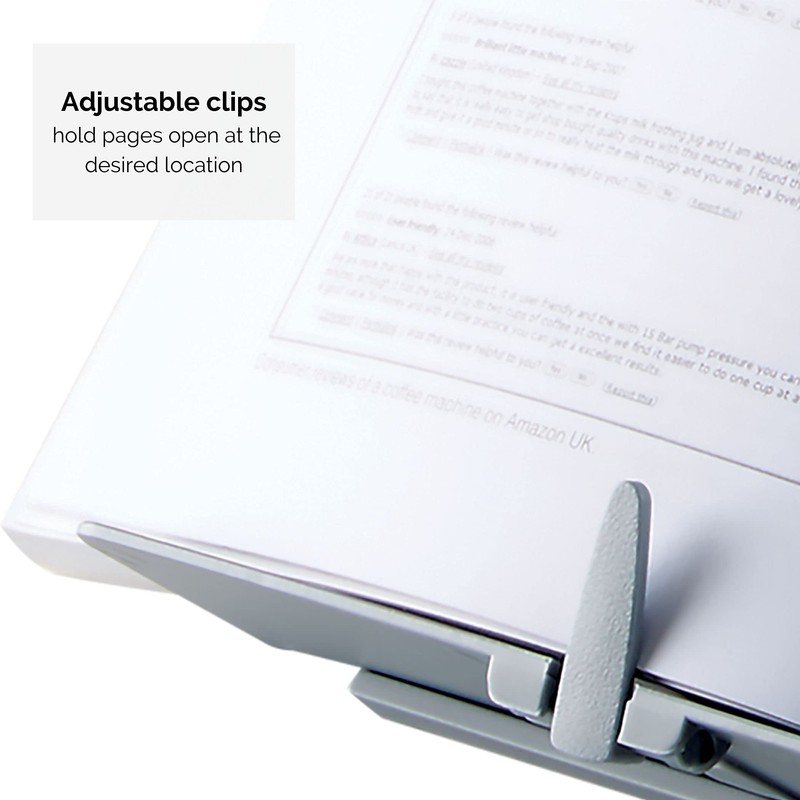 Fellowes Booklift Copy Holder Holds up to 400 Sheets -