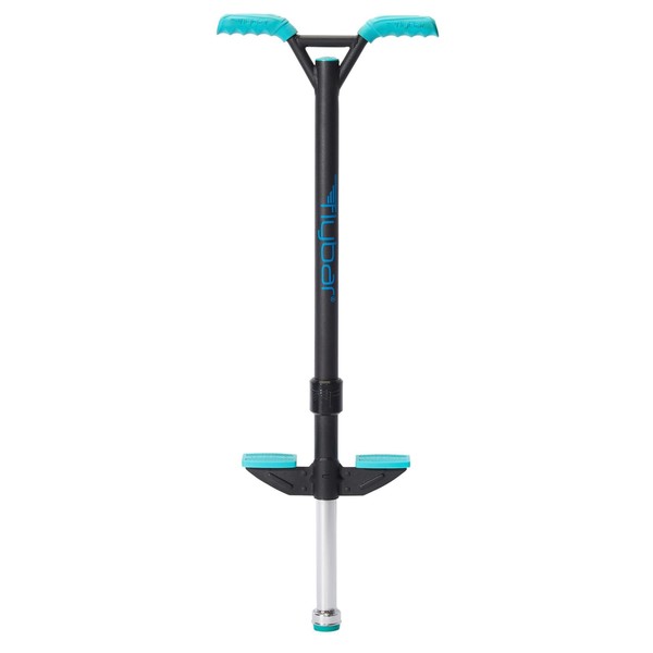 Flybar Velocity Pro Trick Pogo Stick for Kids & Adults - Comes in Small (40-80 lbs), Medium (80 to 160 lbs) Or Large (90 to 180 lbs) (Teal, Medium)