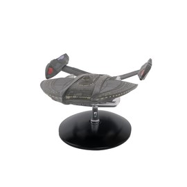 Eaglemoss Collections USS Varian Fry Star Trek Spaceship Replica Black Plastic Science Fiction Tabletop