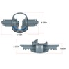 Hihitomorrow R0545700 Middle Engine Housing Assembly with Ramp and 2