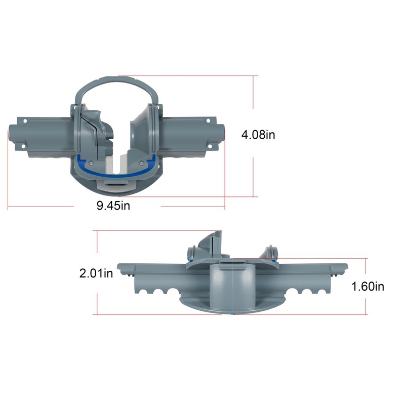 Hihitomorrow R0545700 Middle Engine Housing Assembly with Ramp and 2