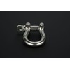 3/8" Anchor Shackle D Clevis Bow Ring 316 Stainless Steel