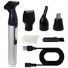 WELURE 4 in 1 Eyebrow Ear Nose Beard Trimmer Set