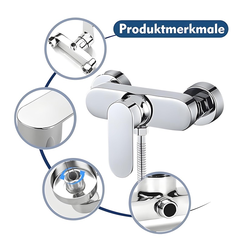 Single Lever Shower Mixer Tap, Shower Tap, Mixer Tap for
