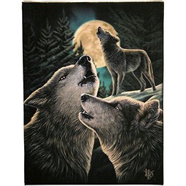 Lisa Parker WP_22514 Canvas Plaque | Wolf Song | 19x25 | 1pc