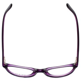 Calabria Ecru Daltrey Cat-Eye Blue Light Blocking Reading Glasses +1.75 Purple Women