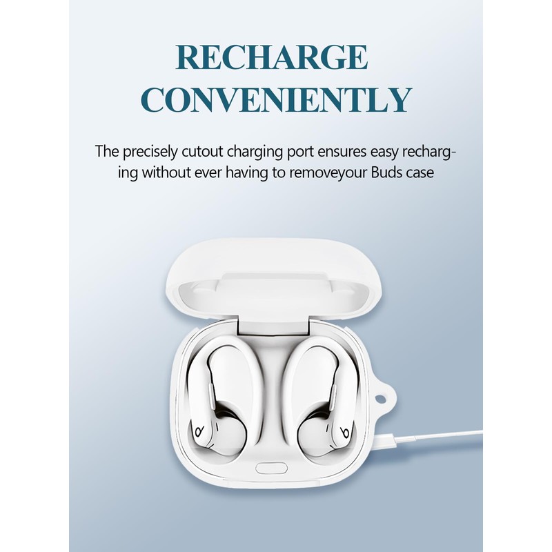 for Beats Powerbeats Pro 2 Wireless Bluetooth Earbuds Case, Soft