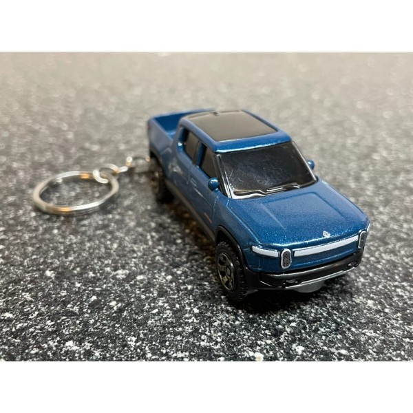 Unbranded Rivian R1 R1T Truck Keychain Hot Wheels Car Custom