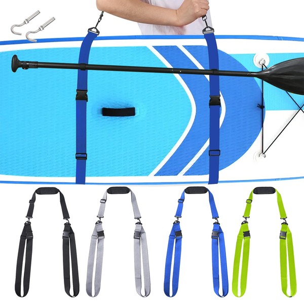 SUP Kayak Carry Strap Adjustable Shoulder Strap with 2 Kayak