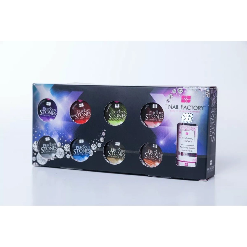 Nail Factory Polvo Acrílico Preciousstones Collection Nail Factory 8 Tono