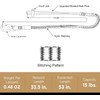 Tool Lanyard, Shock Absorbing Lanyard with Steel Self-Locking Carabiner and