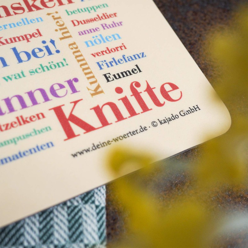 Breakfast Board Ruhrpott Words