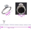 Ring Size Adjuster, Ring Guard Clip Invisible Tightener Transparent Resizer