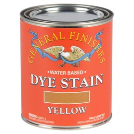 General Finishes Water Based Dye, 1 Quart, Yellow