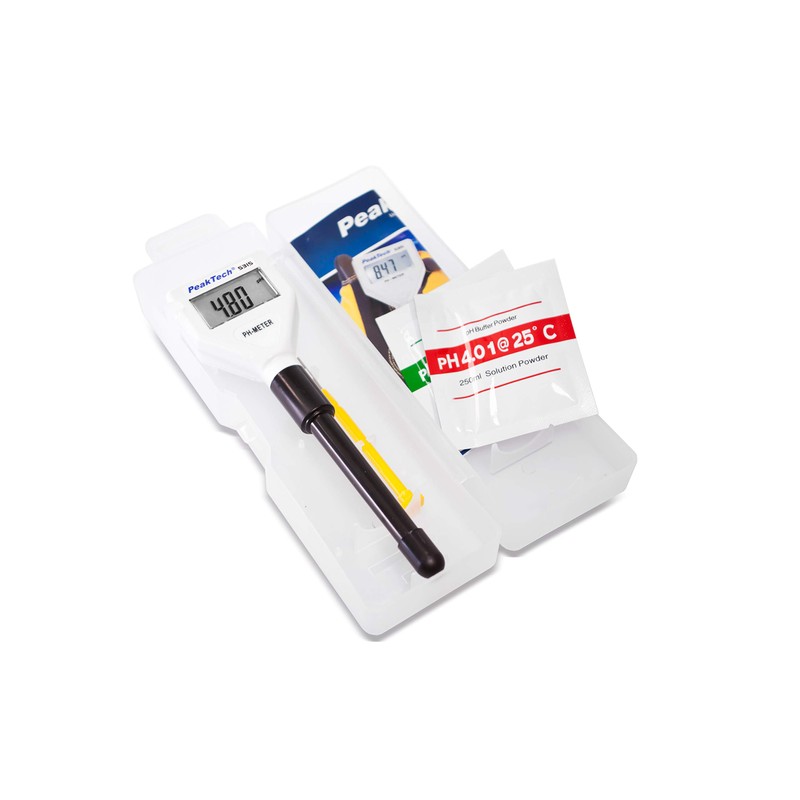 PeakTech 5315 pH Meter for Test Tubes, Aquarium, Pool and