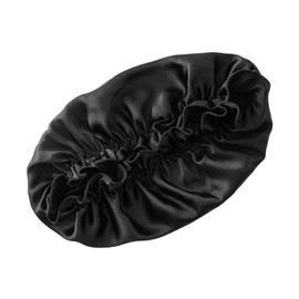FOMIYES Elastic Length Sleep Bonnet Silk Hair Bonnet Sleeping Satin Beanie Hair Protection