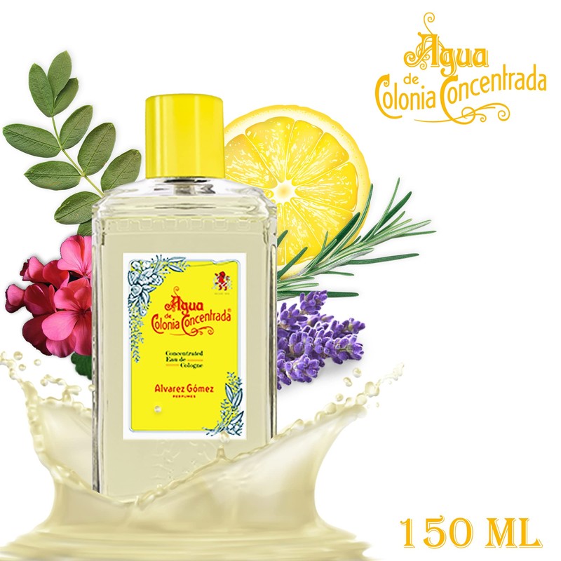 Alvarez Gomez Agua de Colonia Concentrated Eau de Cologne Spray,