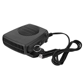 12V+Heater Car Quiet,Desempañador Portátil Para Automóvil, 12V 150W Portátil Para Automóvil 2 En 1 Calentador De Cerámica Calentador De Enfriamiento Ventilador Desempañador Para Automóvil