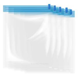 5 kleine platzsparende Vakuum-Aufbewahrungsbeutel, handgerollte staubdichte Kompressionsbeutel für Reisen, platzsparende Reisebeutel, Vakuumbeutel für Kleidung (50x40cm/20x16in)