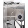 Allocacoc, PowerCube |ExtendedUSB|, 4 outlets, 2 USB Ports, 5 feet