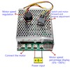 Motor Speed Controller DC 10-55V 60A 3000W PWM CCW Reversible