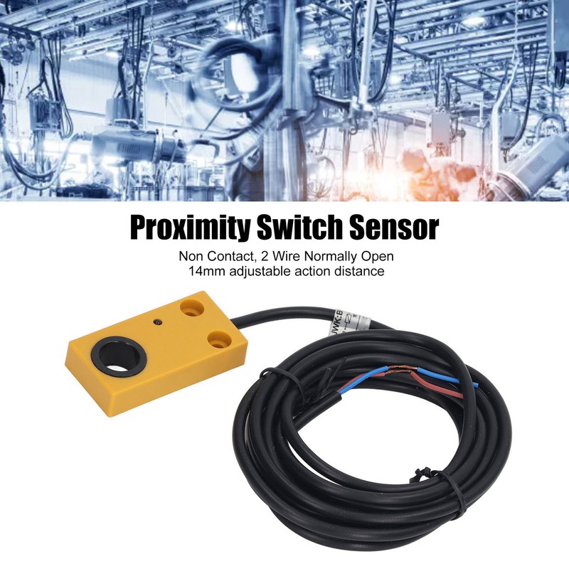 5PCS Non Contact Proximity Sensor 2 Wire Normally Open Distance
