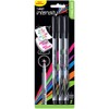 BIC Intensity Fineliner, Medium, Black, 3 Pack