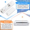 2 Pack FISUPER Remote Controller with Motion Plus for Wii/WII