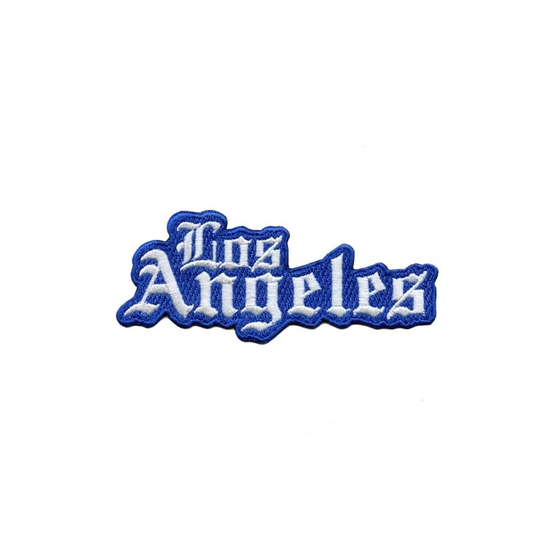 Los Angeles Sports Script Patch Embroidered Iron On