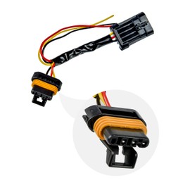 SAUTVS Taillight Power Harness, Whip/Brake Light/License Plate Lamp 3 Wire Power Harness for Polaris RZR XP 1000 900 Turbo General 2015-2022 Accessories (2PCS)